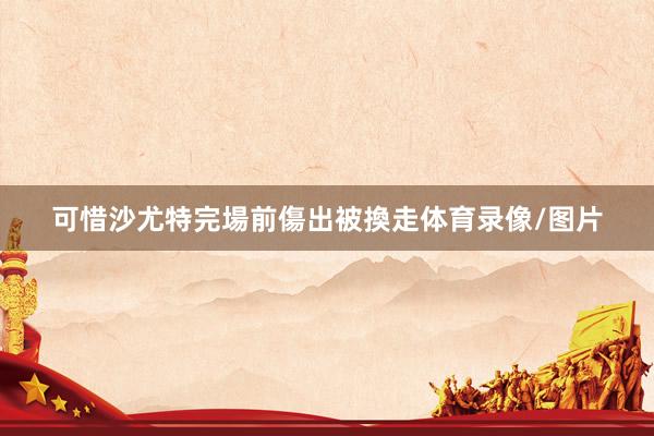 可惜沙尤特完場前傷出被換走体育录像/图片