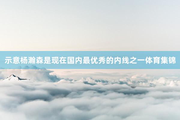示意杨瀚森是现在国内最优秀的内线之一体育集锦