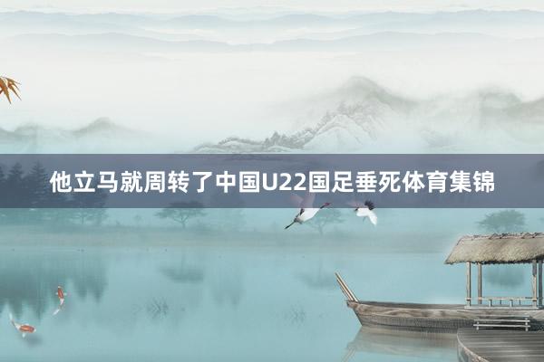 他立马就周转了中国U22国足垂死体育集锦