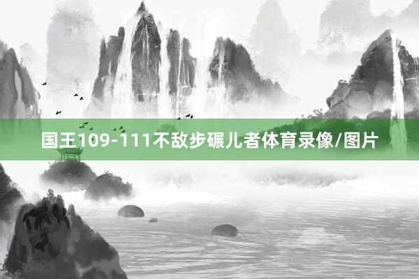 国王109-111不敌步碾儿者体育录像/图片