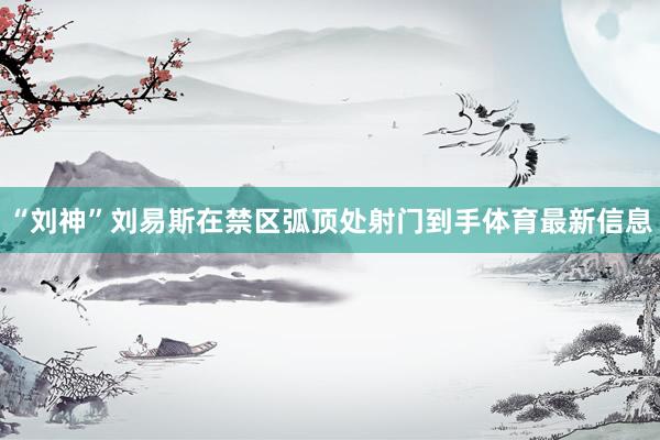 “刘神”刘易斯在禁区弧顶处射门到手体育最新信息
