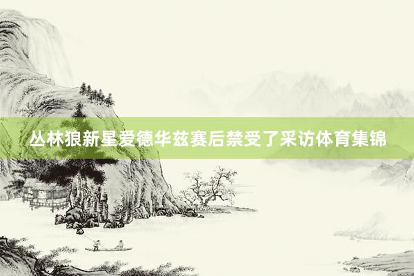 丛林狼新星爱德华兹赛后禁受了采访体育集锦