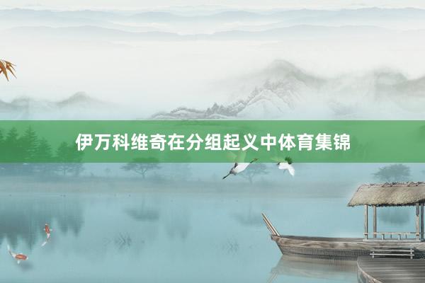 伊万科维奇在分组起义中体育集锦