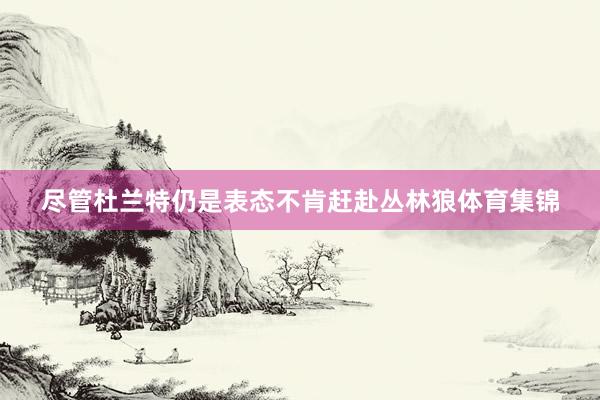 尽管杜兰特仍是表态不肯赶赴丛林狼体育集锦