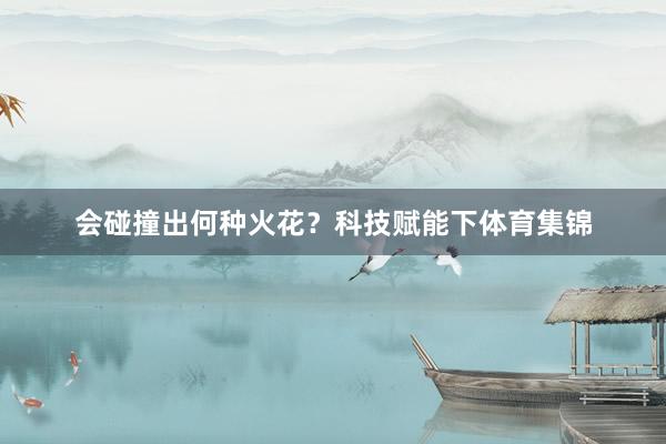 会碰撞出何种火花？科技赋能下体育集锦