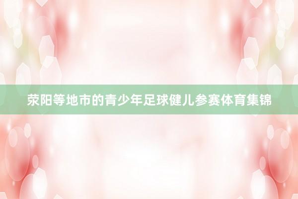 荥阳等地市的青少年足球健儿参赛体育集锦