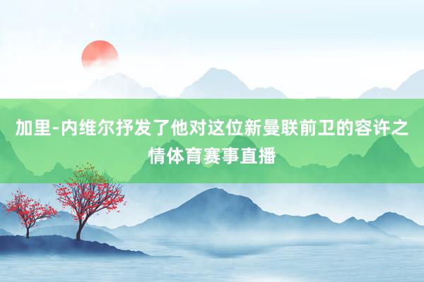 加里-内维尔抒发了他对这位新曼联前卫的容许之情体育赛事直播