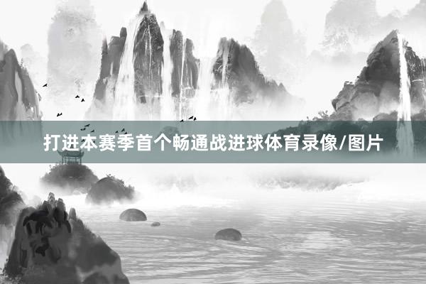 打进本赛季首个畅通战进球体育录像/图片